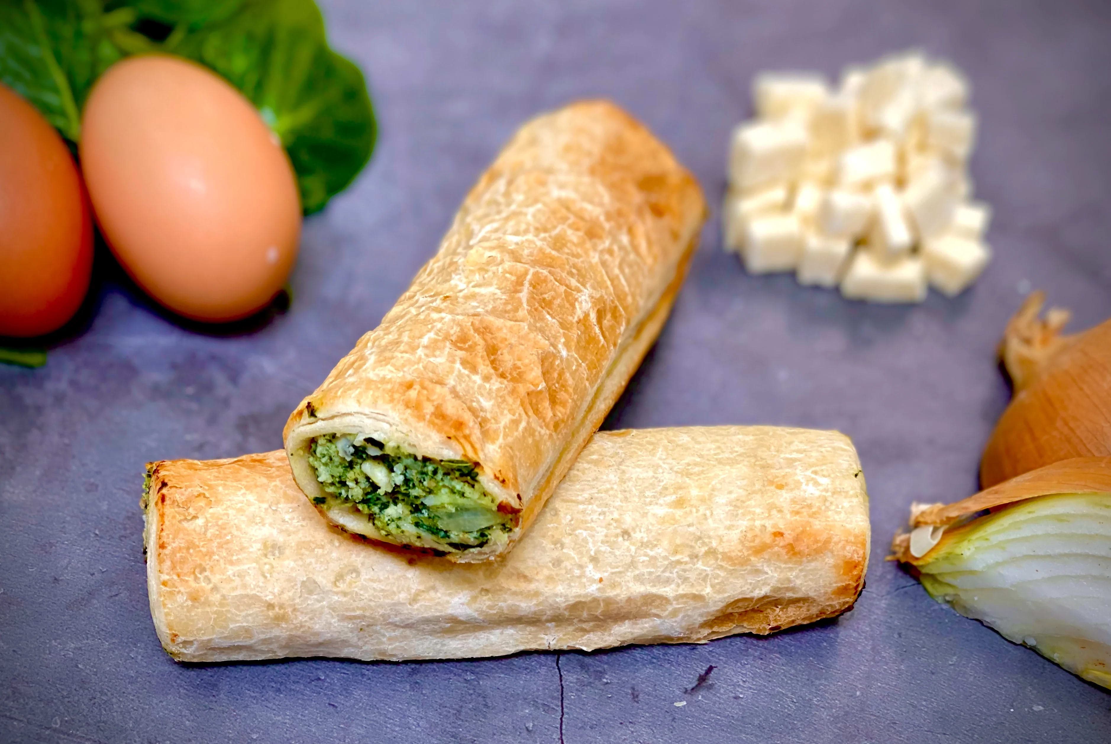 Ispanaklı Sağlıklı Dürüm