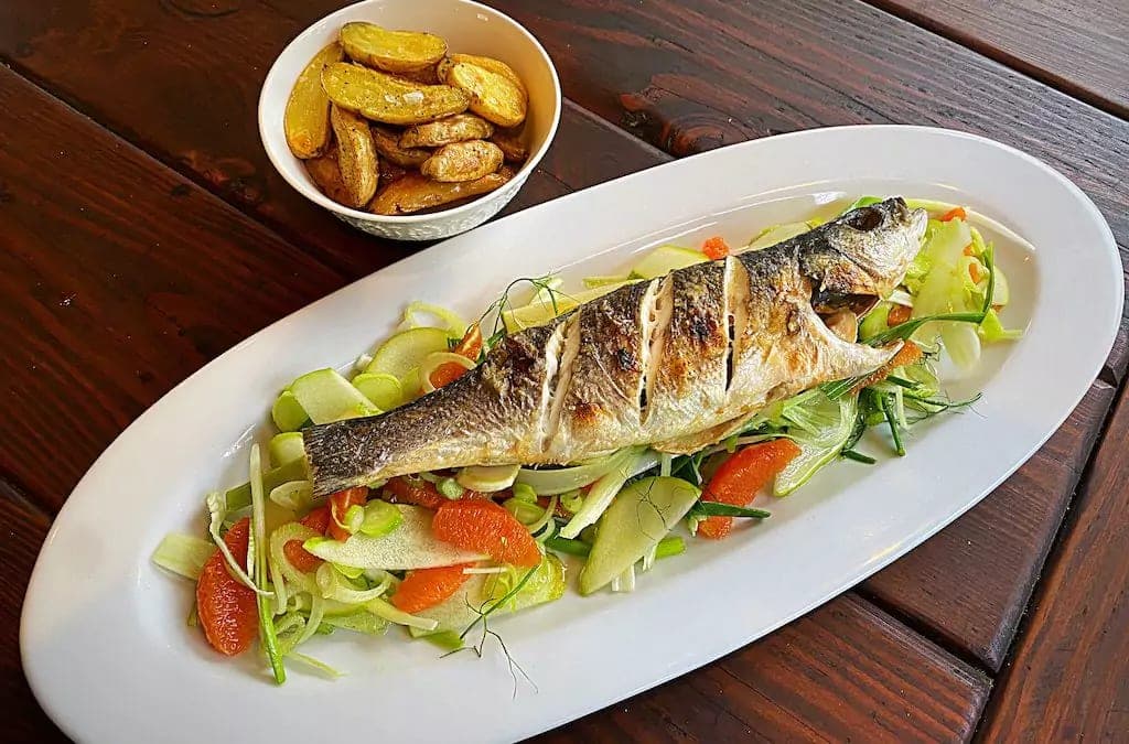 Levrekli Salata Tarifi