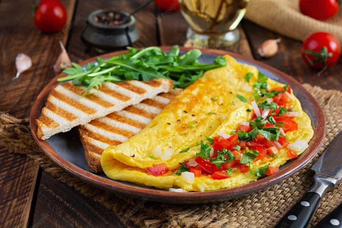 Susamlı Omlet Tarifi