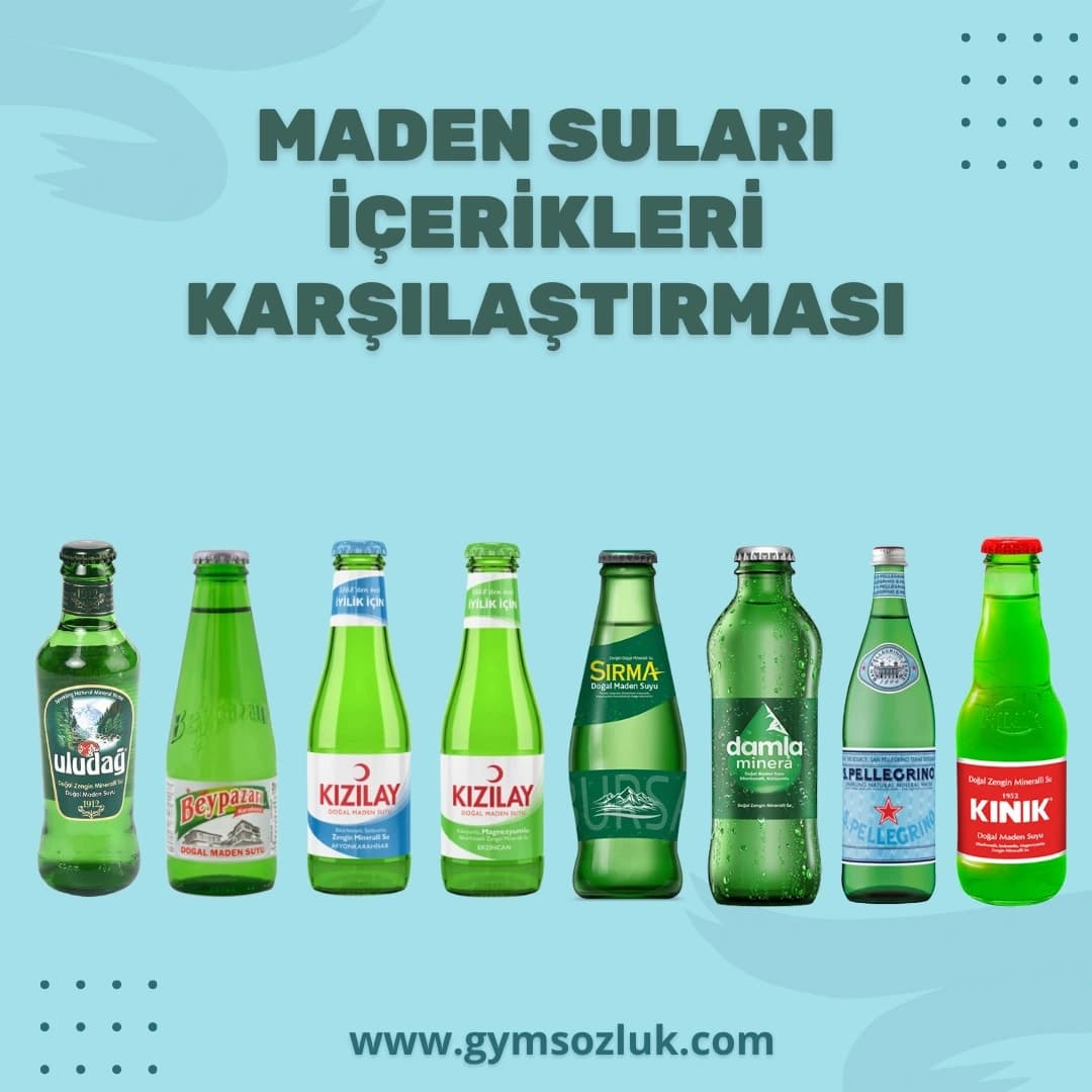 Maden Suları İçerikleri Karşılaştırması