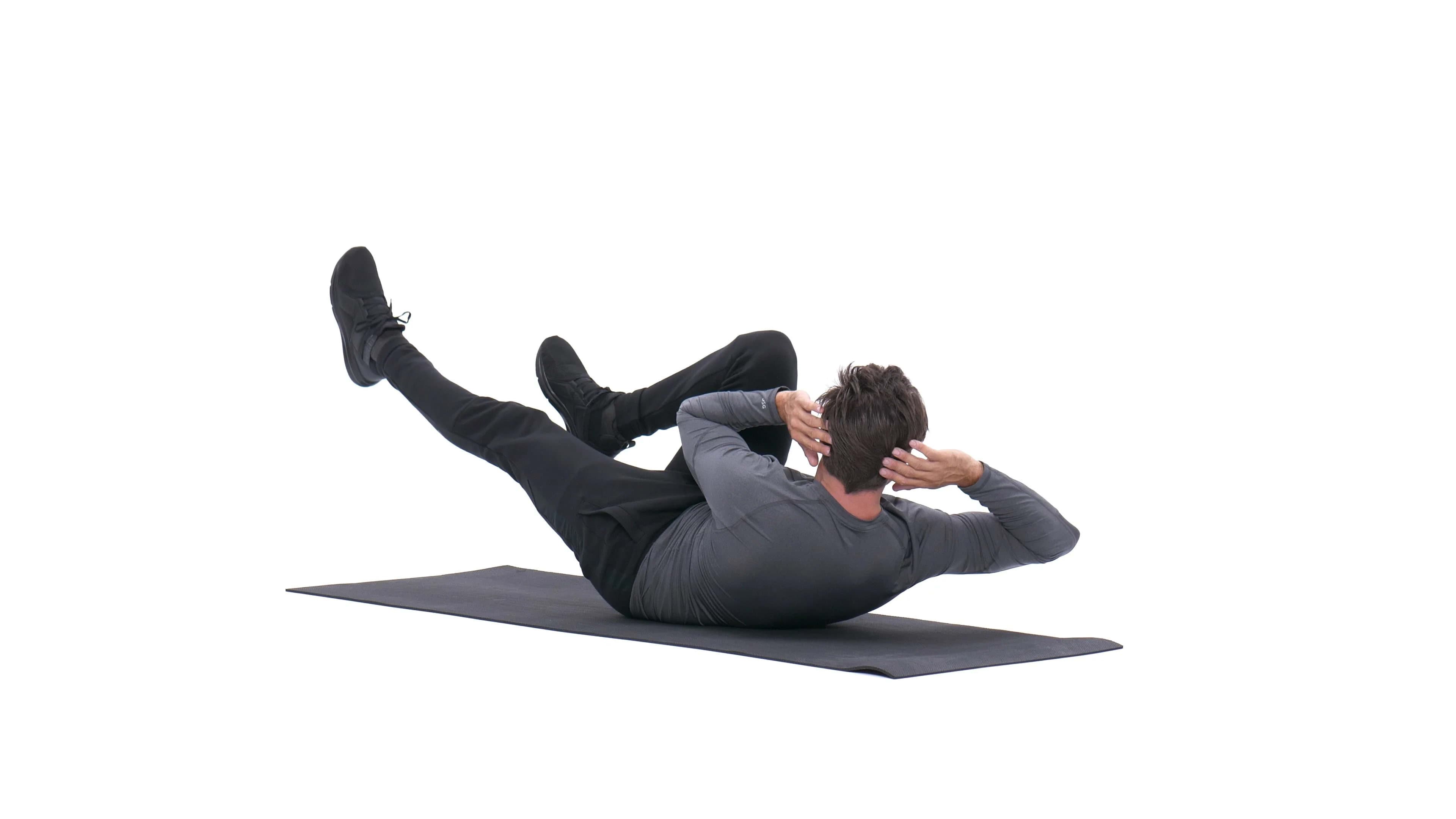 Abdominal Air Bike (Bicycle) Egzersizi