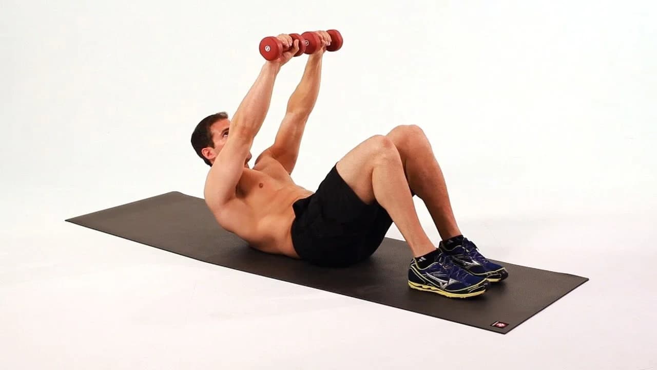 Weighted Crunch Egzersizi