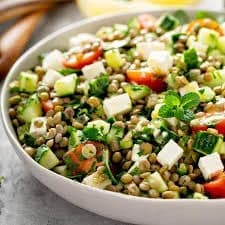 Mercimekli Fit Salata Tarifi