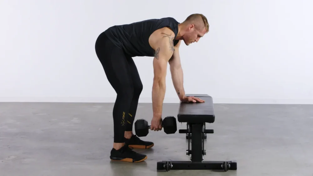 Bent Over Dumbbell Row 1 Bent Over Dumbbell Row