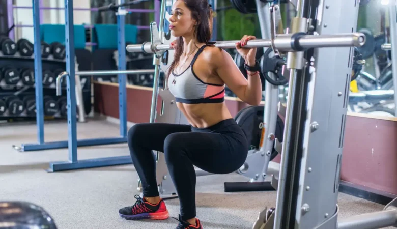 Wide Smith Machine Squat