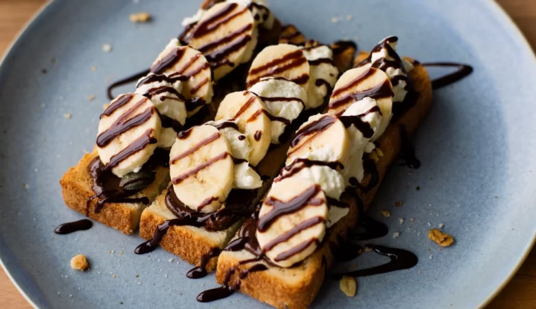 cikolatali muzlu tost tarifi