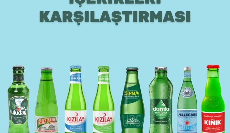 maden sulari icerikleri karsilastirmasi