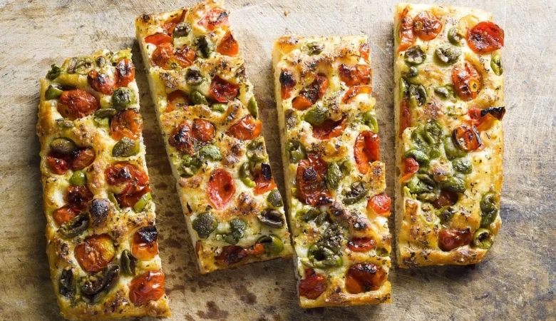 mutlu diyet usulu focaccia