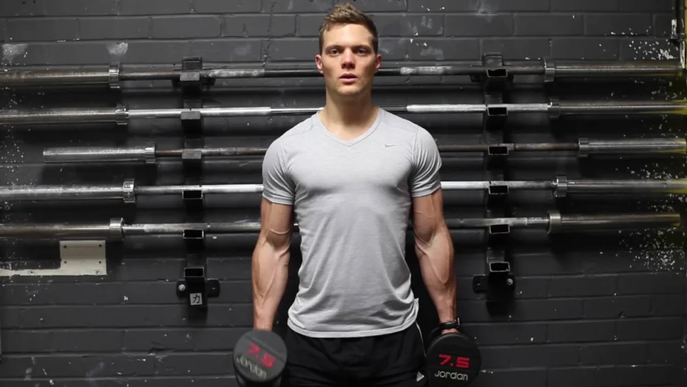 Alternate Standing Hammer Curl