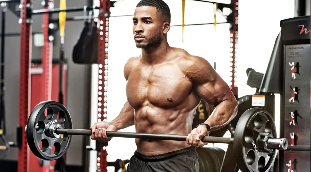 Barbell Drag Curl 1 Barbell Drag Curl