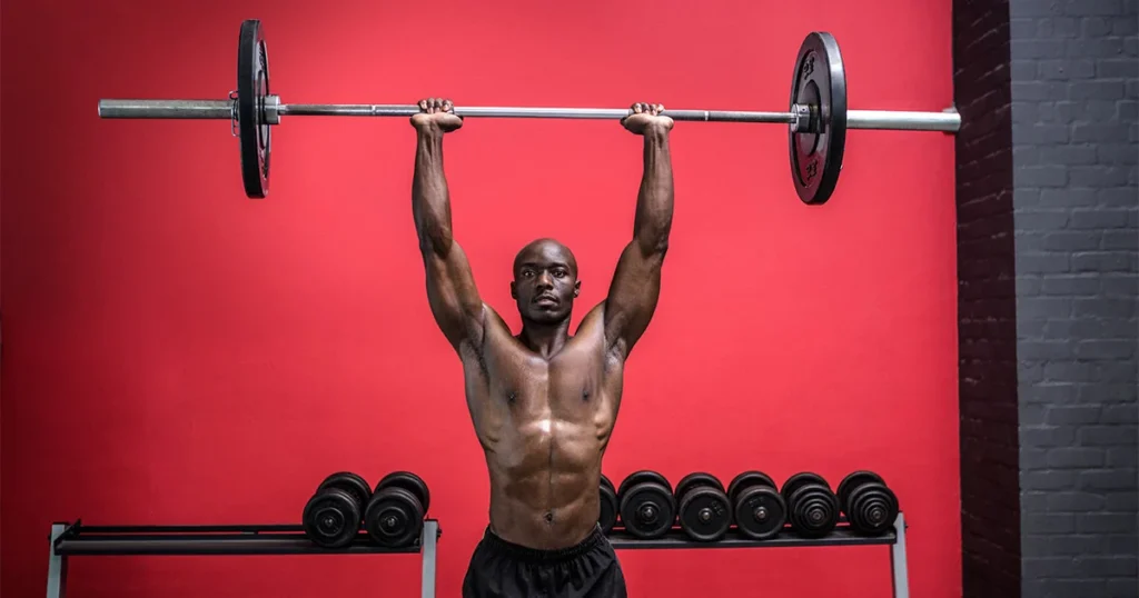 Omuz Nasıl Genişler? Omuz Genişletme Egzersizleri Nelerdir? 2 Barbell Shoulder Press